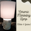 Minimalistic & Chic Ceramic White Table Lamp