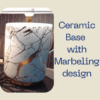 Minimalistic & Chic Ceramic White Table Lamp - Image 2