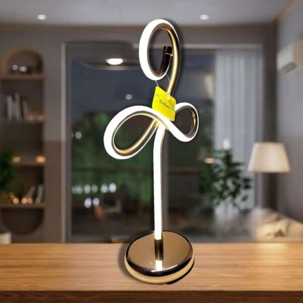 TechSphere Advances Led Strip Abstract Luxury Table Lamp for Home Decoration Items, Night Lamp for Bedroom Table. - Image 4