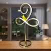 TechSphere Advances Led Strip Abstract Luxury Table Lamp for Home Decoration Items, Night Lamp for Bedroom Table.