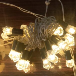 TechSphere Avances Crystal Light Light for Indoor Outdoor Bedroom Party Wedding Garden Christmas Tree Décor - 10 Meter